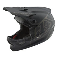 Troy Lee Designs D3 Fiberlite Helmet Mono Black
