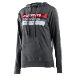 Troy Lee Designs Womens Pullover SRAM Racing Block Gunmetal Heather