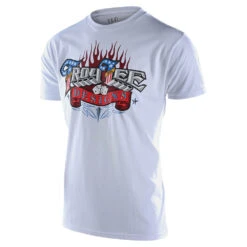Troy Lee Designs Short Sleeve Tee TLD Americana White