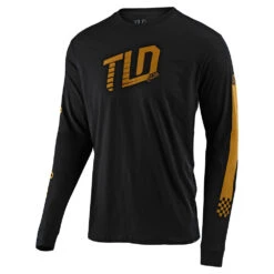Troy Lee Designs Long Sleeve Tee Trackside Black