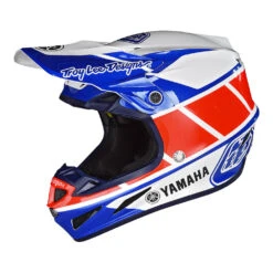 Troy Lee Designs SE4 Composite Helmet W/MIPS Yamaha RS1 White