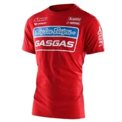 Troy Lee Designs Short Sleeve Tee 2021 TLD GasGas Team Red