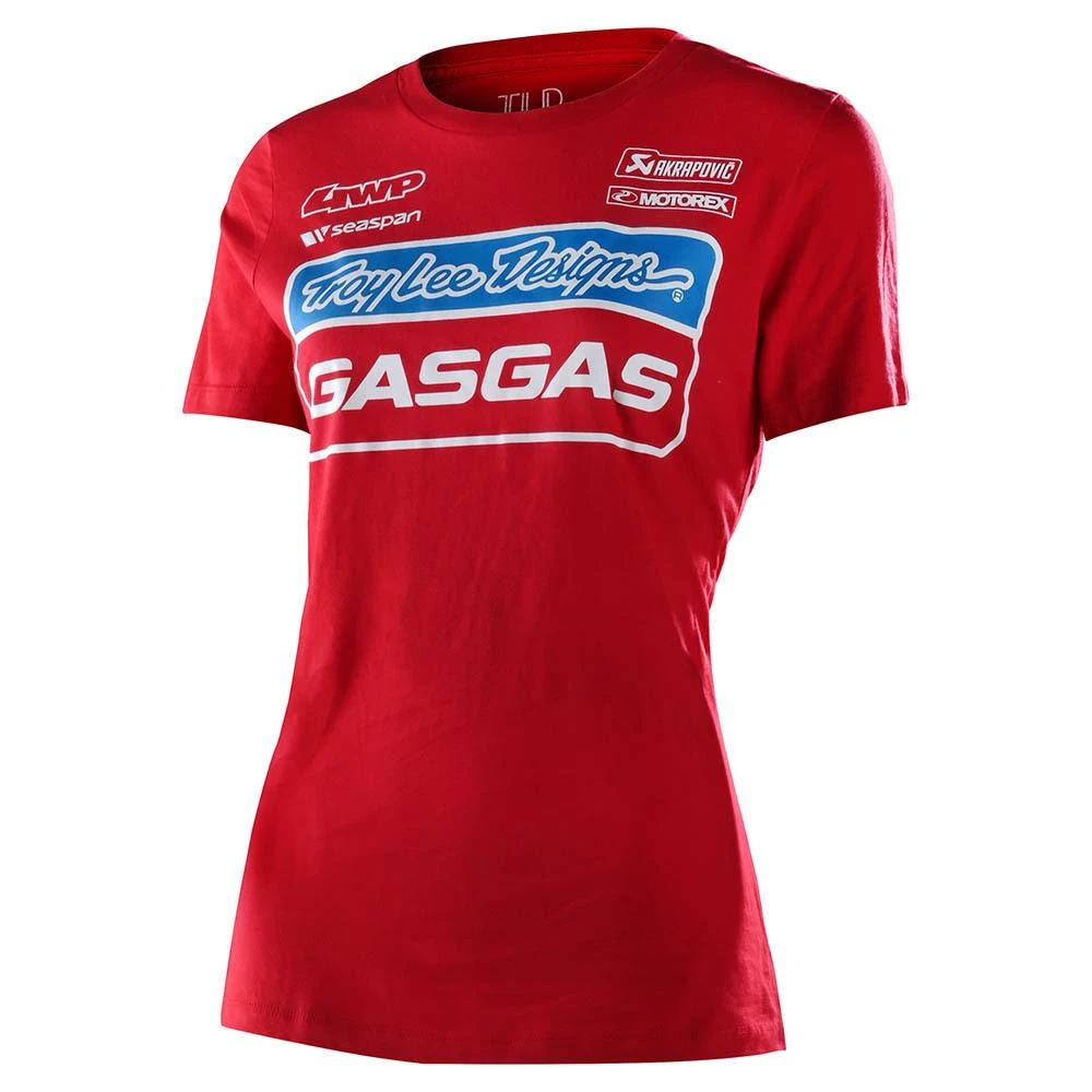 Troy Lee Designs Womens Short Sleeve 2021 TLD GasGas Team Red