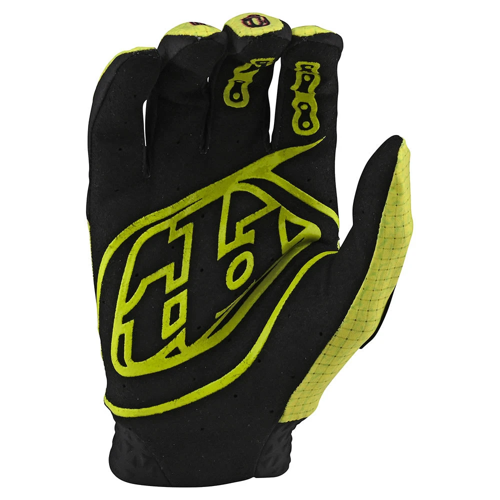 Troy Lee Designs Air Glove Gear Head Yellow - Image 2