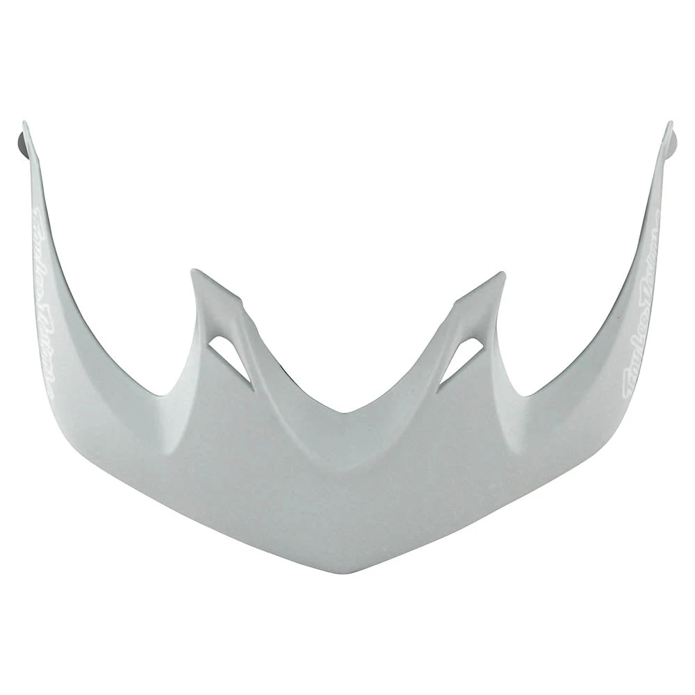 Troy Lee Designs A1 Helmet W/MIPS Classic Light Gray / White - Image 5