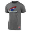 Troy Lee Designs Short Sleeve Tee TLD Honda Retro Victory Wing Ash Heather