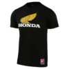 Troy Lee Designs Short Sleeve Tee TLD Honda Retro Wing Black