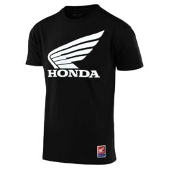 Troy Lee Designs Short Sleeve Tee TLD Honda Wing Black