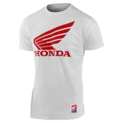 Troy Lee Designs Short Sleeve Tee TLD Honda Wing White