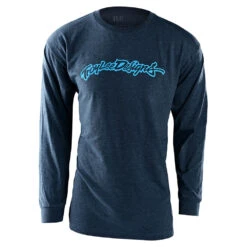 Troy Lee Designs Long Sleeve Tee History Navy