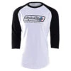 Troy Lee Designs Long Sleeve Raglan Go Faster White / Black