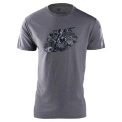 Troy Lee Designs Short Sleeve Tee History Heather Gray