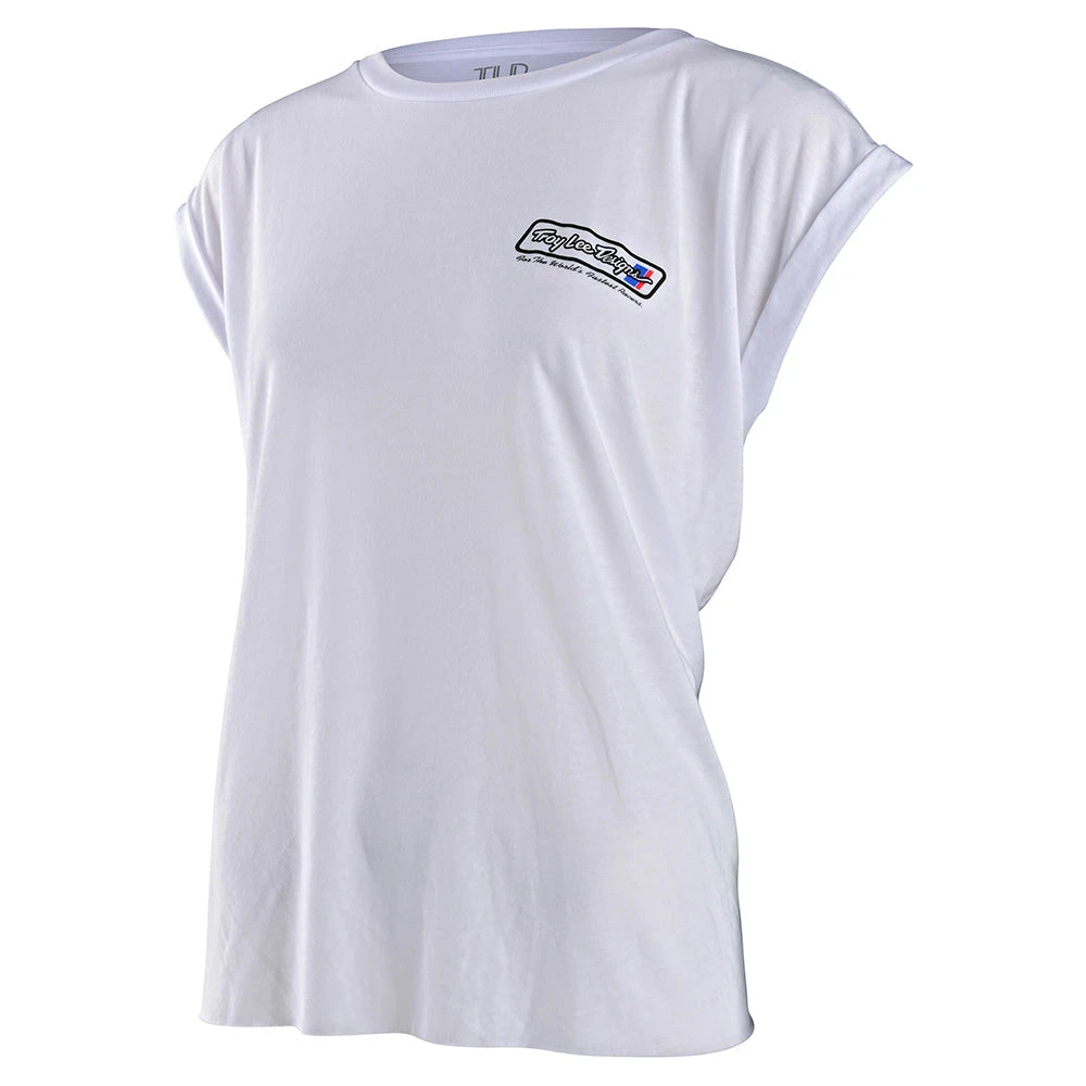 Troy Lee Designs Womens Short Sleeve Go Faster White