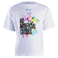 Troy Lee Designs Youth Short Sleeve Tee No Artificial Colors White