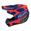 Troy Lee Designs SE4 Polyacrylite Helmet W/MIPS Polaris Blue / Red