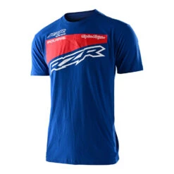 Troy Lee Designs Short Sleeve Tee Polaris Blue / Red