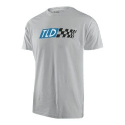 Troy Lee Designs Short Sleeve Tee Boxed Out Silver