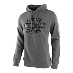 Troy Lee Designs Pullover Hoodie Factory Heather Gray