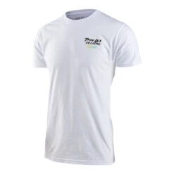 Troy Lee Designs Short Sleeve Tee Feathers White