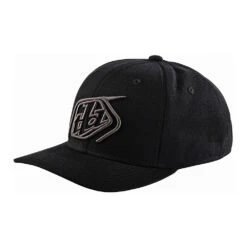 Troy Lee Designs Snapback Hat Crop Black / Charcoal