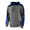 Troy Lee Designs Pullover Hoodie Holeshot Heather Gray / Blue