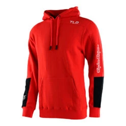 Troy Lee Designs Pullover Hoodie Holeshot Red