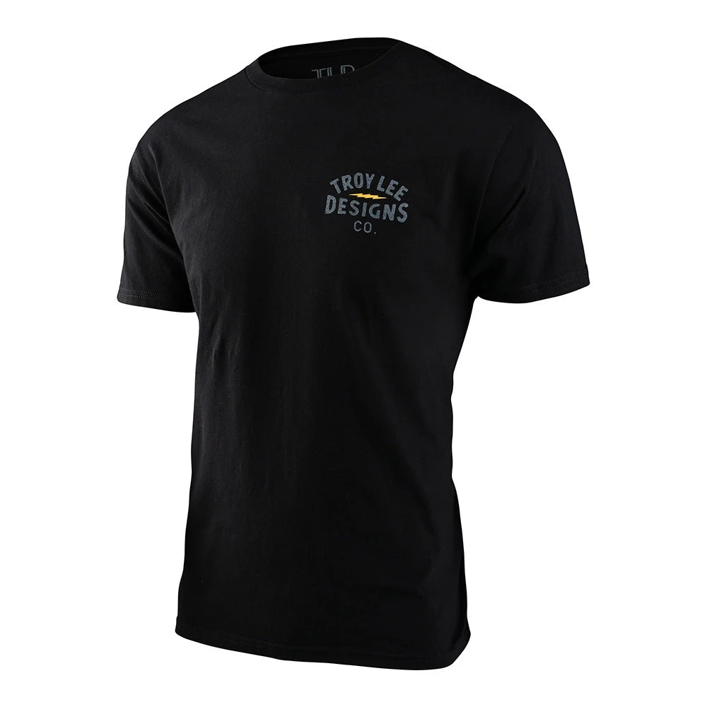 Troy Lee Designs Short Sleeve Tee Lightning Black