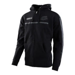 Troy Lee Designs Zip Up Hoodie Lines Black