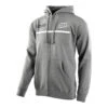 Troy Lee Designs Zip Up Hoodie Lines Gunmetal Heather
