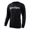 Troy Lee Designs Long Sleeve Tee Signature Black