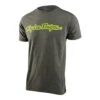 Troy Lee Designs Short Sleeve Tee Signature Olive Heather