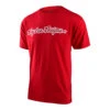 Troy Lee Designs Short Sleeve Tee Signature Red