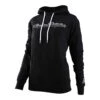 Troy Lee Designs Womens Pullover Hoodie Signature Black