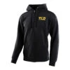 Troy Lee Designs Zip Up Hoodie Speed Logo Black