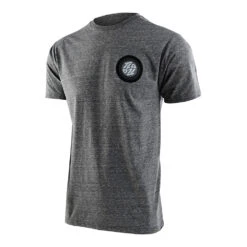 Troy Lee Designs Short Sleeve Tee Spun Gray Heather