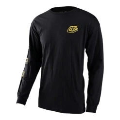 Troy Lee Designs Long Sleeve Tee Stamp Black