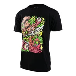 Troy Lee Designs Short Sleeve Tee Tallboy Sasquatch Black