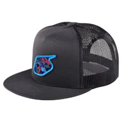 Troy Lee Designs Snapback Hat History Charcoal