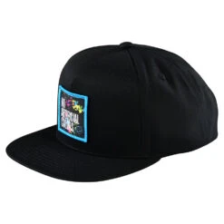 Troy Lee Designs Snapback Hat No Artificial Colors Black