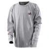 Troy Lee Designs Youth Long Sleeve Tee 40Th Piston Bone Gray Mineral Wash