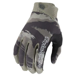 Troy Lee Designs Air Glove Brushed Camo Army Green