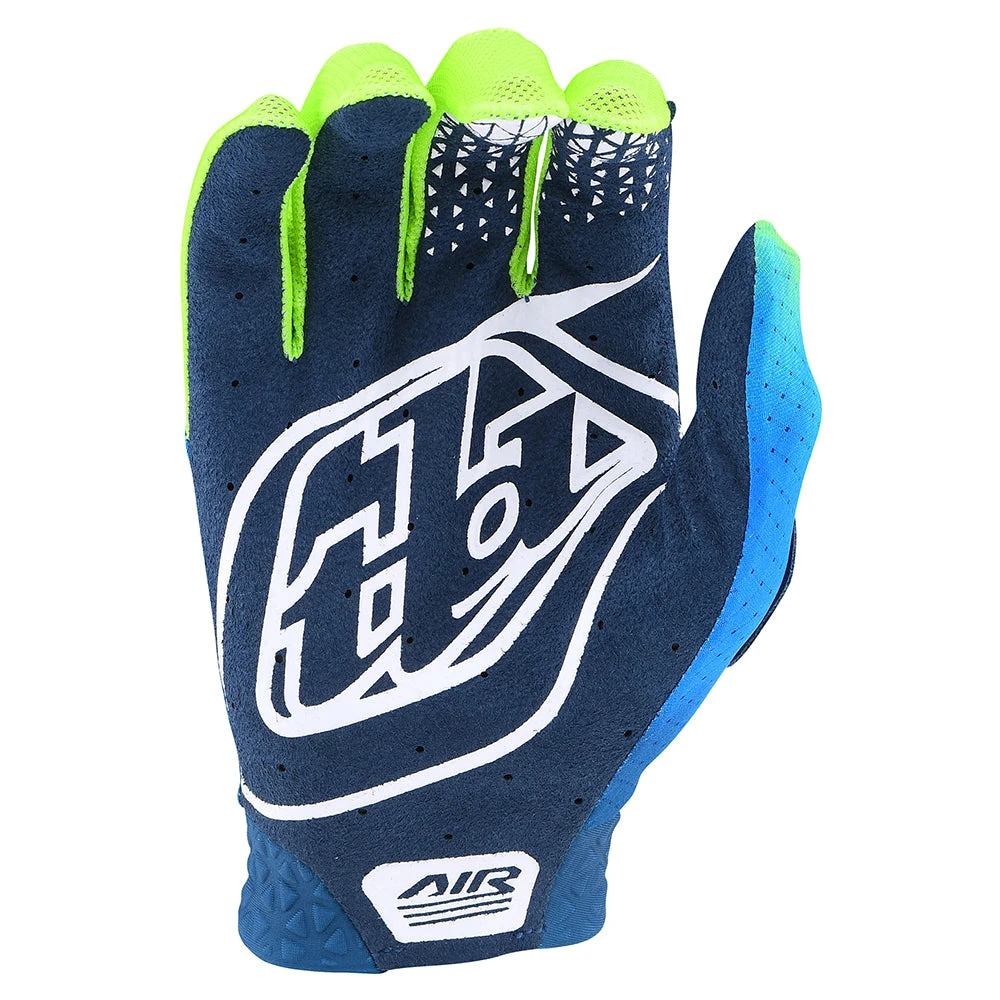Troy Lee Designs Air Glove Jet Fuel Navy / Yellow - Image 2
