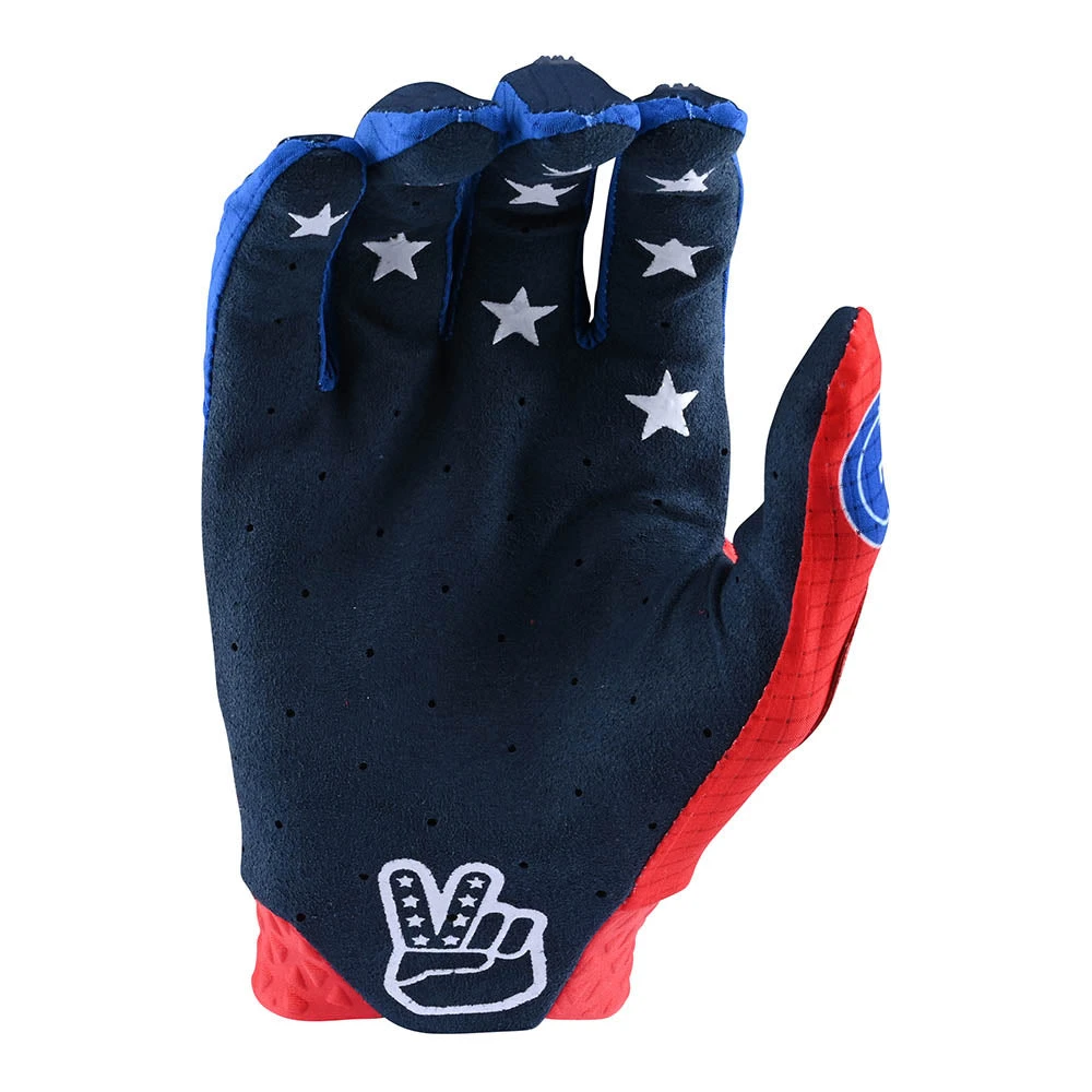 Troy Lee Designs Air Glove Stars & Stripes Red / Blue - Image 2