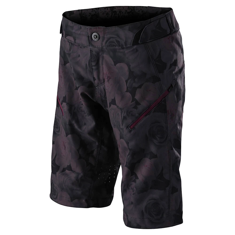 Troy Lee Designs Wmns Lilium Short No Liner Floral Black