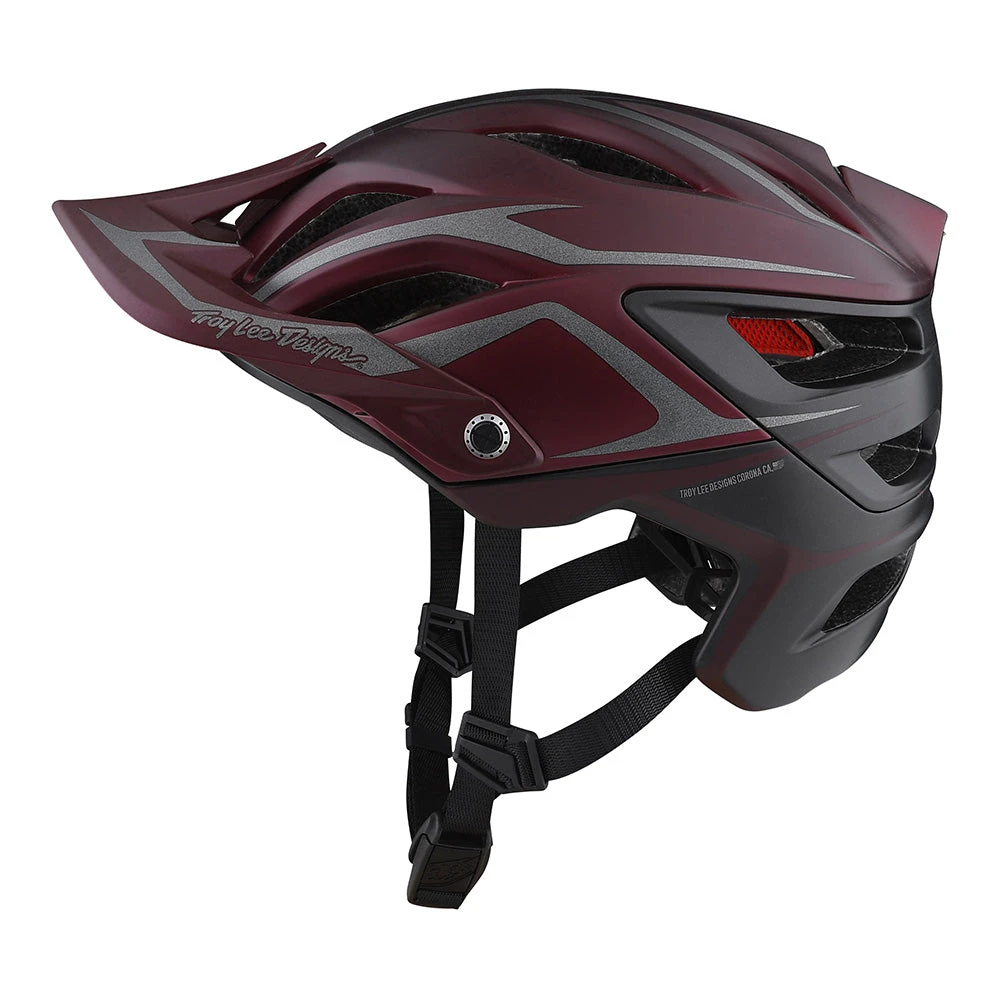 Troy Lee Designs A3 Helmet W/MIPS Jade Burgundy