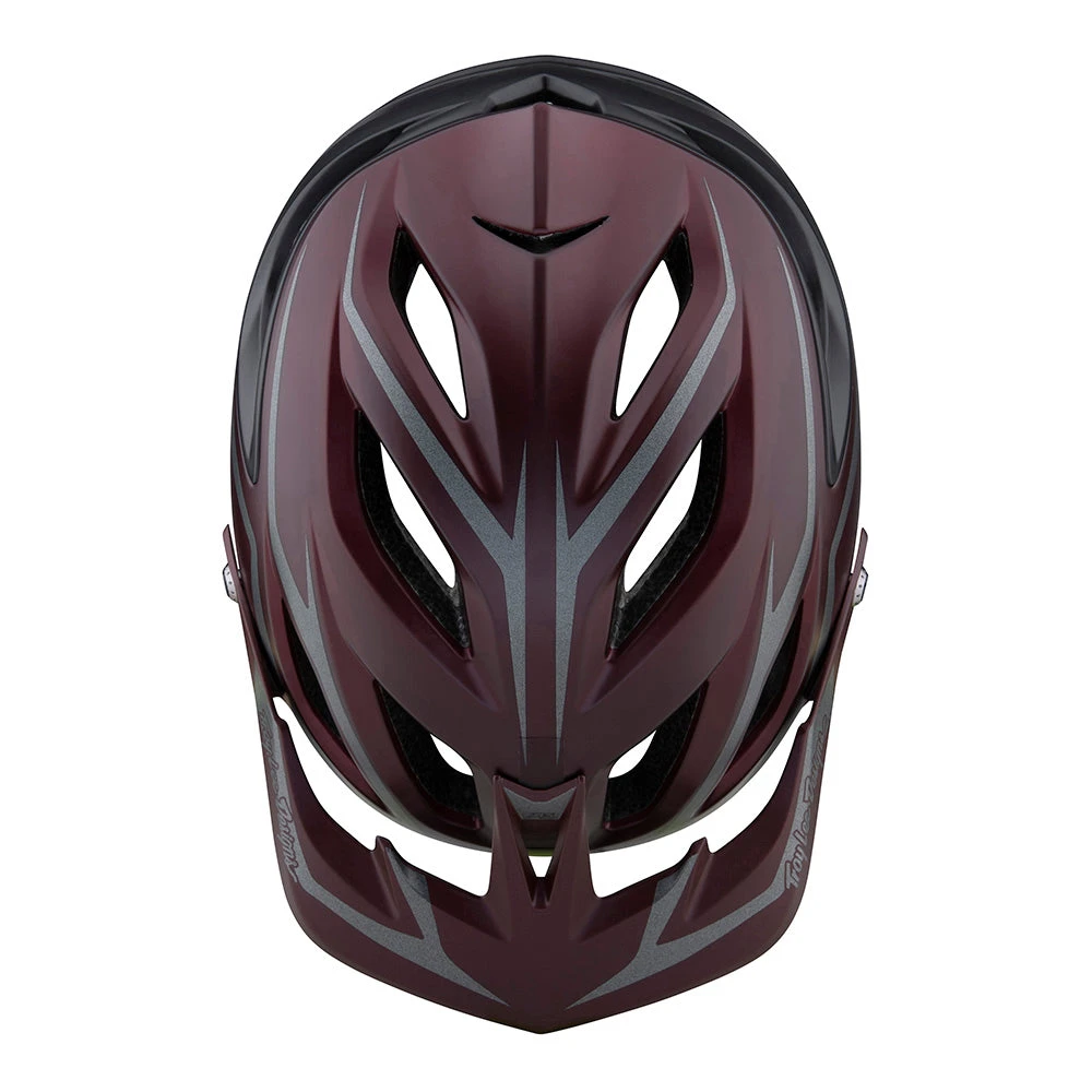 Troy Lee Designs A3 Helmet W/MIPS Jade Burgundy - Image 4