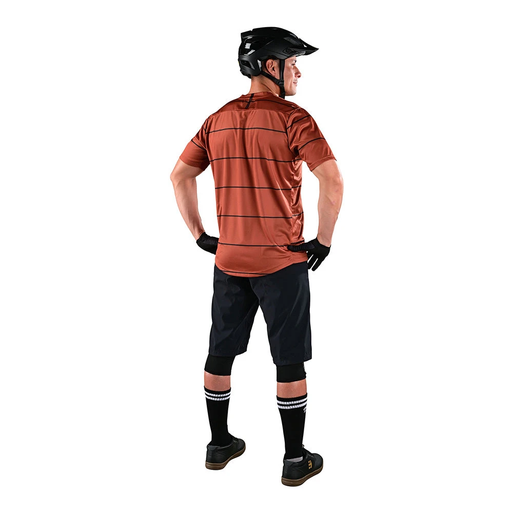 Troy Lee Designs Flowline SS Jersey Revert Rust - Image 4