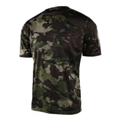 Troy Lee Designs Flowline SS Jersey Covert Army Green