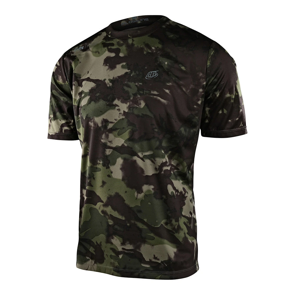 Troy Lee Designs Flowline SS Jersey Covert Army Green