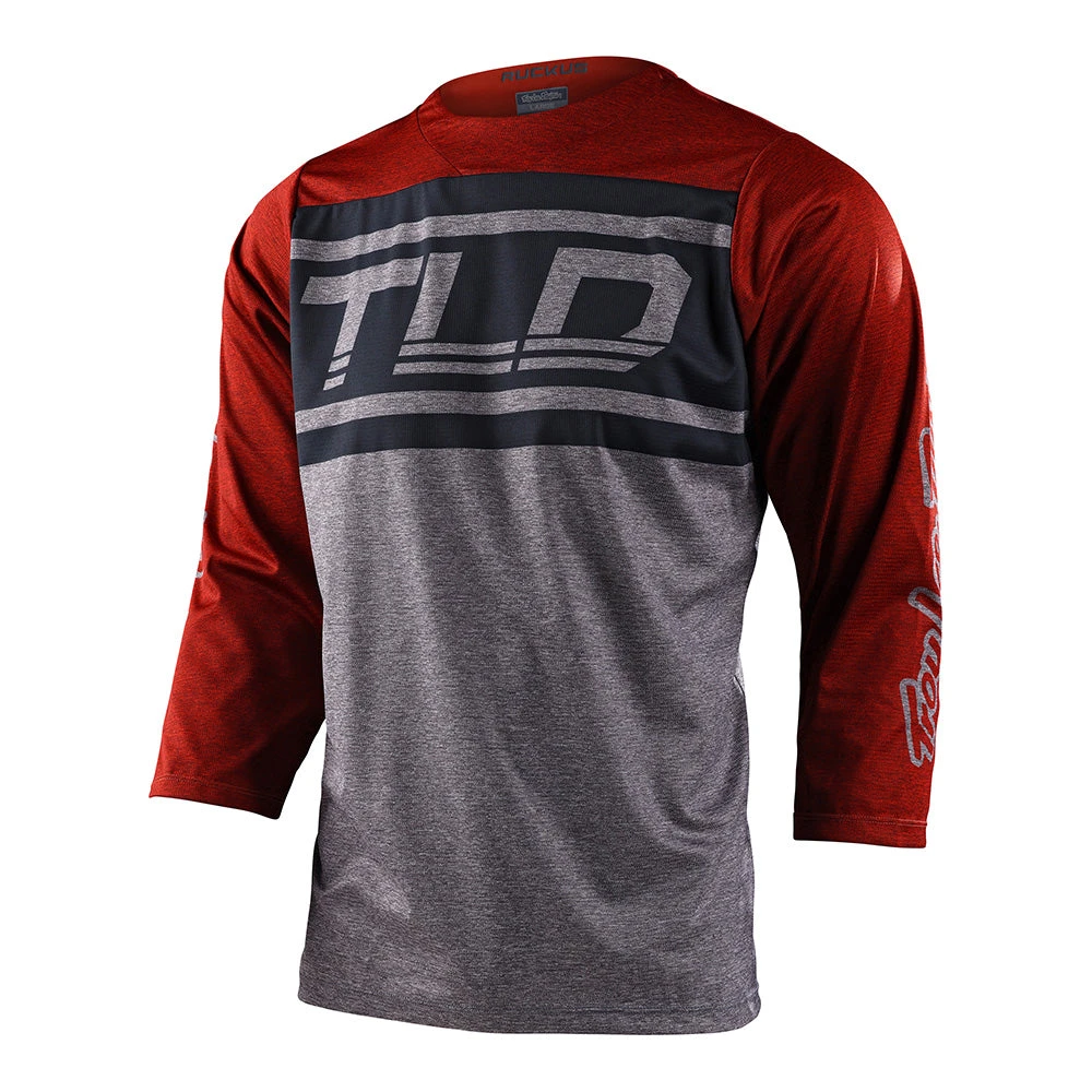 Troy Lee Designs Ruckus 3/4 Jersey Bars Red Clay / Gray Heather
